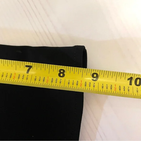 BCBGMAXAZRIA  Black Wrap Dress S/M - Picture 14 of 16